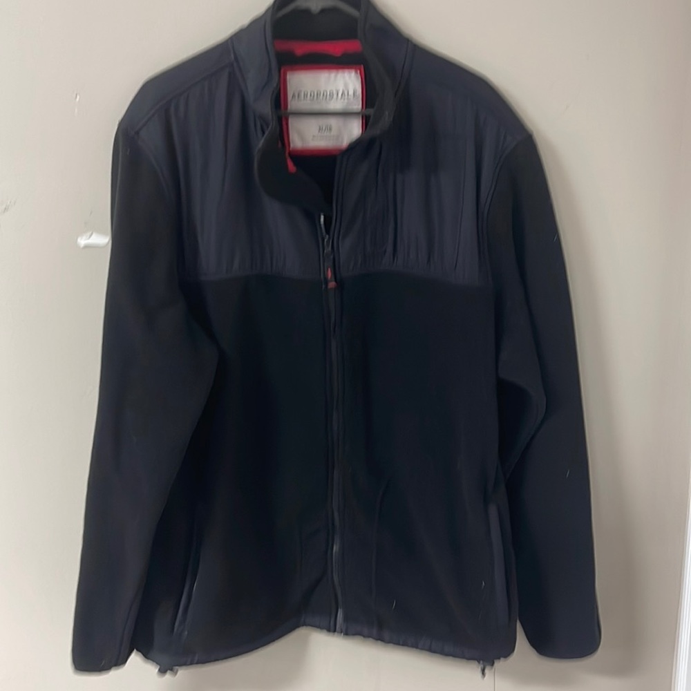 Aeropostale black light weight jacket